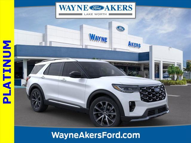 new 2025 Ford Explorer car, priced at $56,460