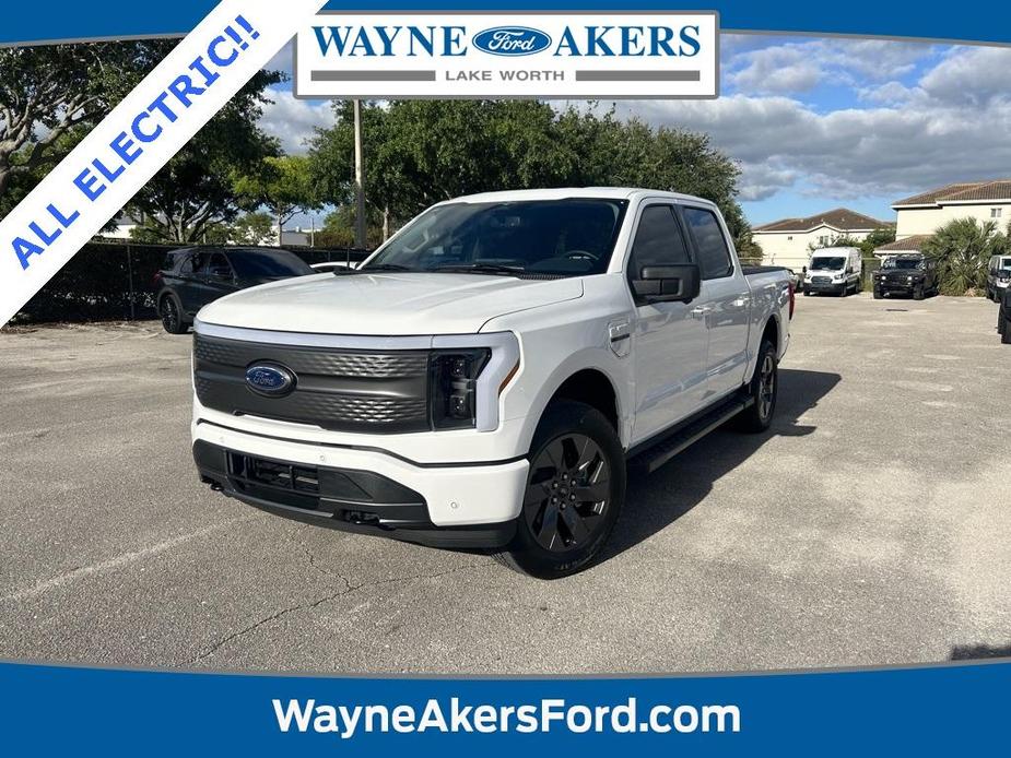 used 2023 Ford F-150 Lightning car, priced at $56,772