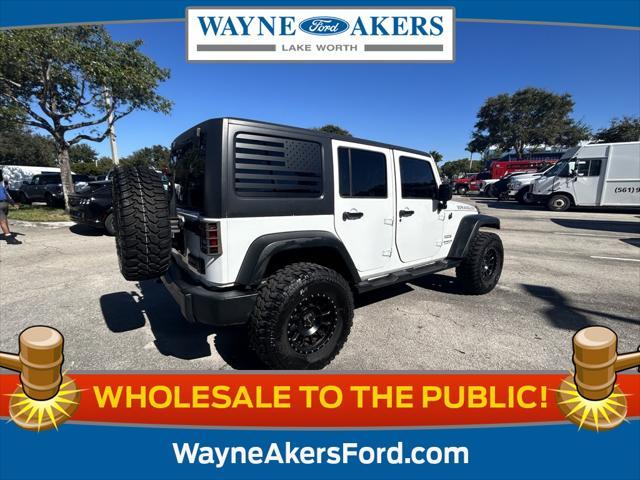 used 2015 Jeep Wrangler Unlimited car, priced at $18,995