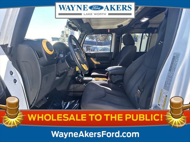 used 2015 Jeep Wrangler Unlimited car, priced at $18,995