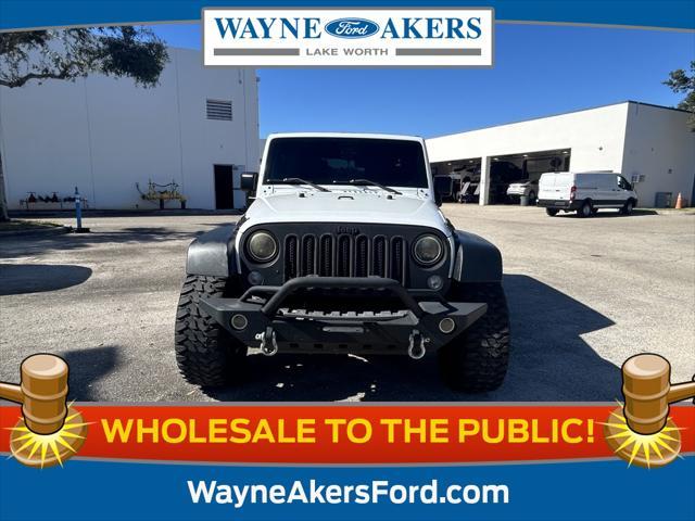 used 2015 Jeep Wrangler Unlimited car, priced at $18,995