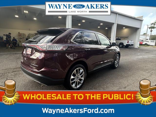 used 2018 Ford Edge car, priced at $14,995