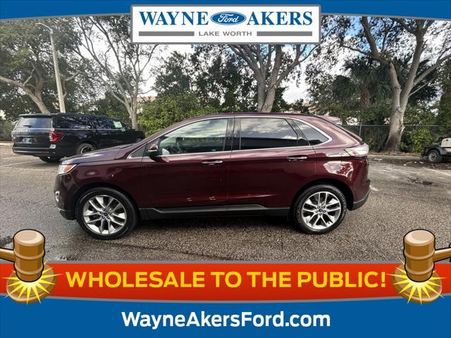 used 2018 Ford Edge car, priced at $14,995