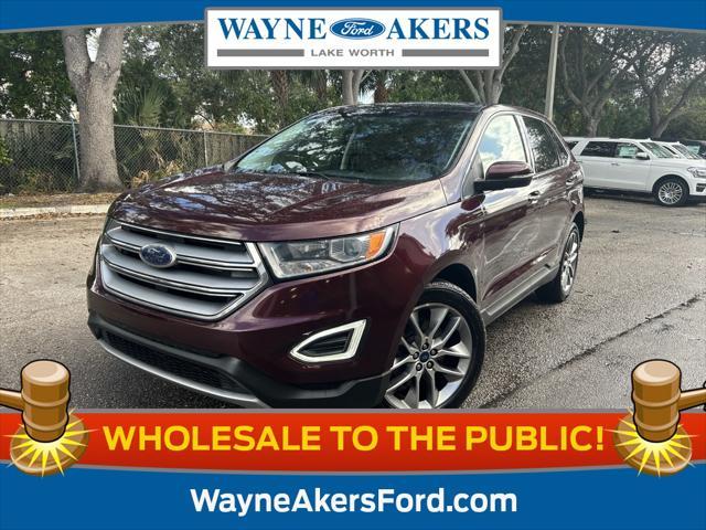 used 2018 Ford Edge car, priced at $14,995