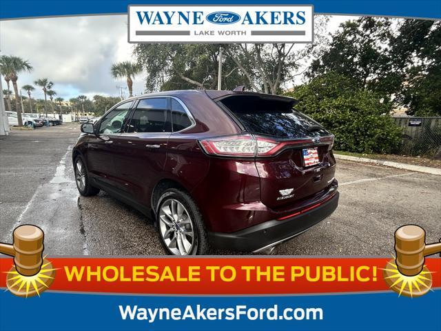 used 2018 Ford Edge car, priced at $14,995