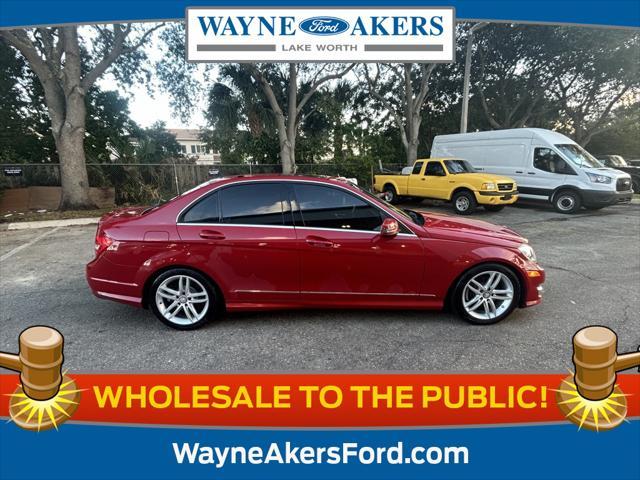 used 2014 Mercedes-Benz C-Class car, priced at $6,995