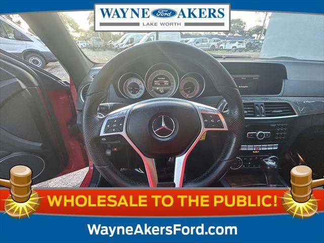 used 2014 Mercedes-Benz C-Class car, priced at $6,995