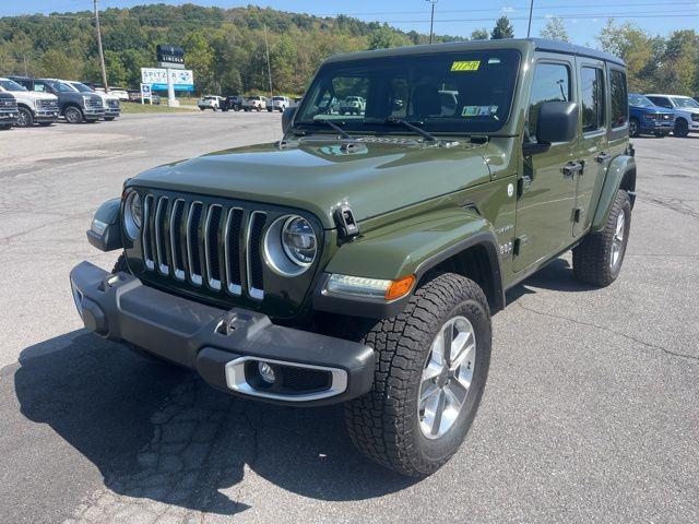 used 2022 Jeep Wrangler Unlimited car, priced at $27,990