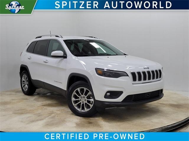 used 2021 Jeep Cherokee car, priced at $24,990
