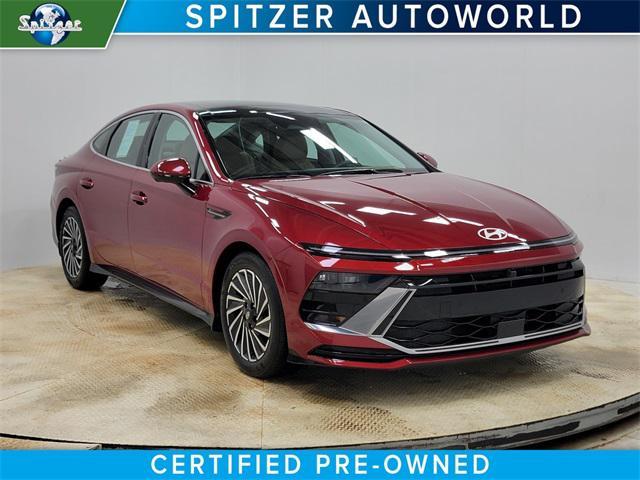 used 2024 Hyundai Sonata Hybrid car, priced at $31,750