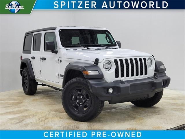 used 2024 Jeep Wrangler car, priced at $39,990