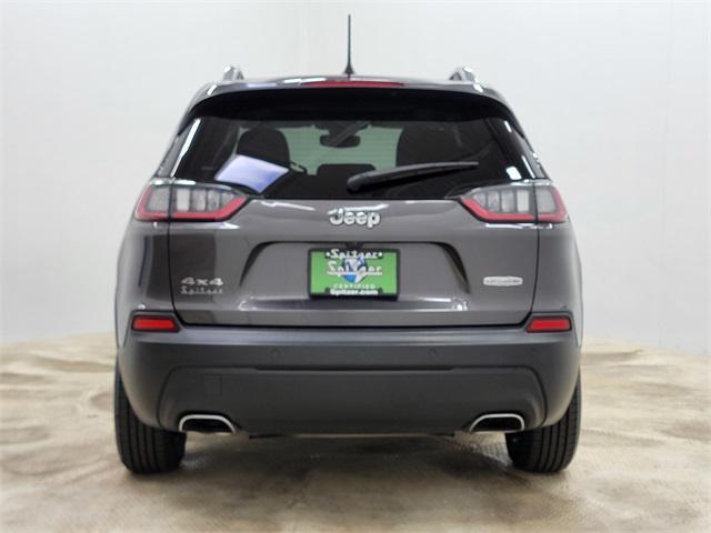 used 2021 Jeep Cherokee car, priced at $23,500