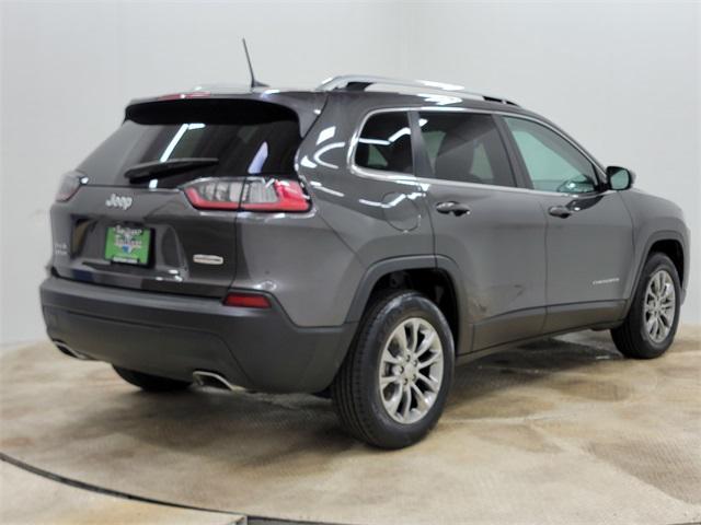 used 2021 Jeep Cherokee car, priced at $23,500