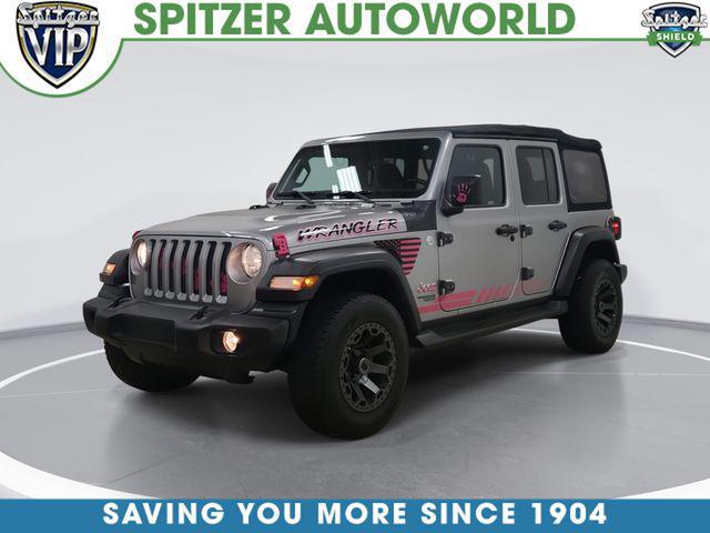 used 2018 Jeep Wrangler Unlimited car, priced at $20,990