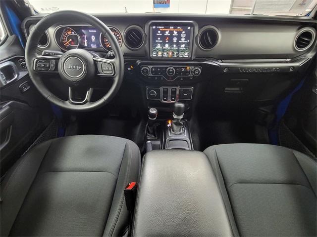 used 2022 Jeep Wrangler car, priced at $34,500