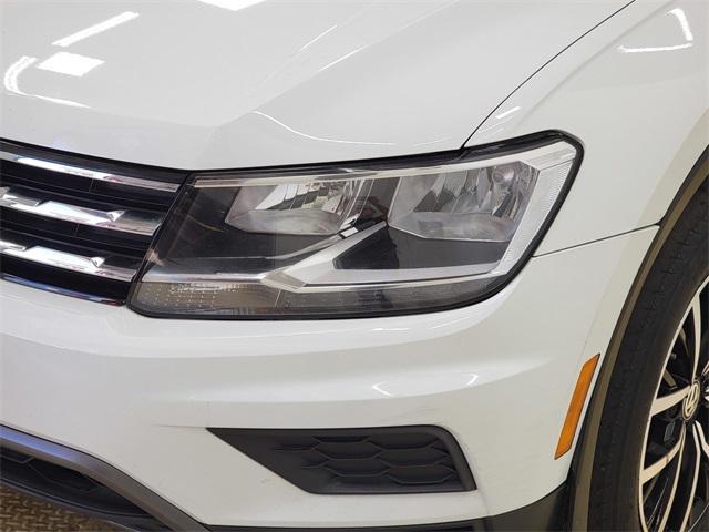 used 2021 Volkswagen Tiguan car, priced at $18,500