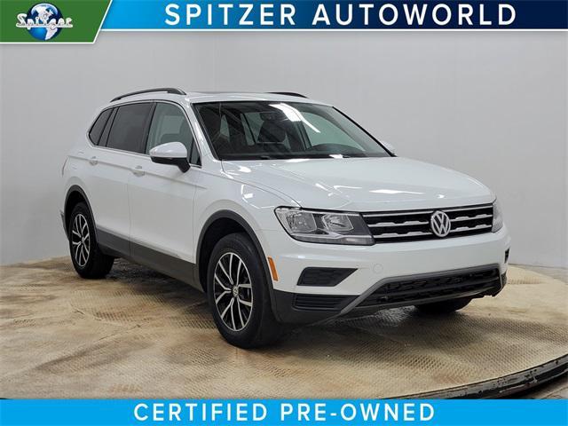 used 2021 Volkswagen Tiguan car, priced at $18,500