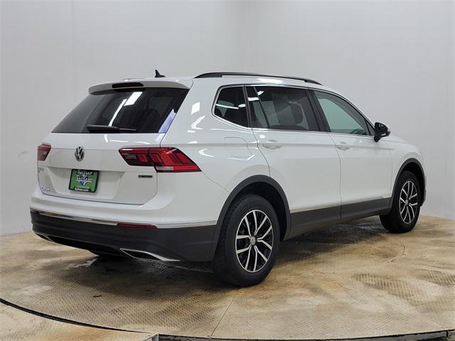 used 2021 Volkswagen Tiguan car, priced at $18,500