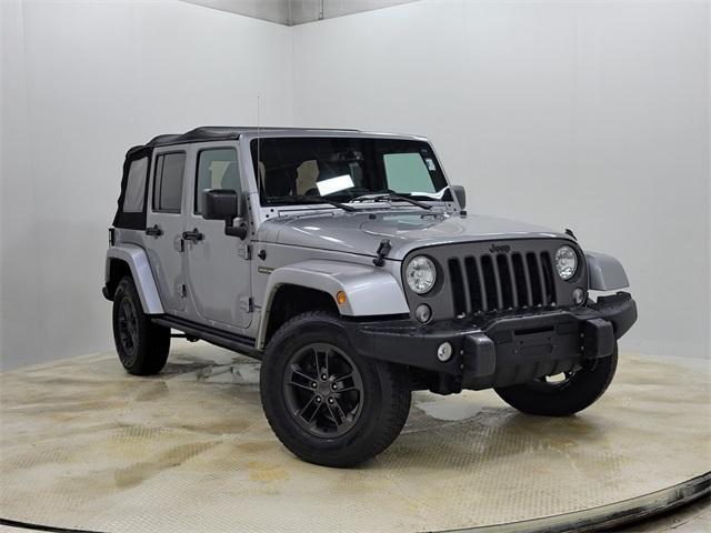 used 2018 Jeep Wrangler JK Unlimited car, priced at $22,500