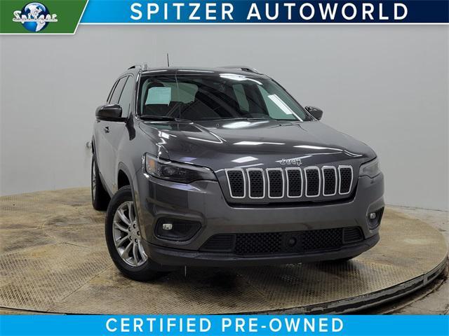 used 2021 Jeep Cherokee car, priced at $21,750