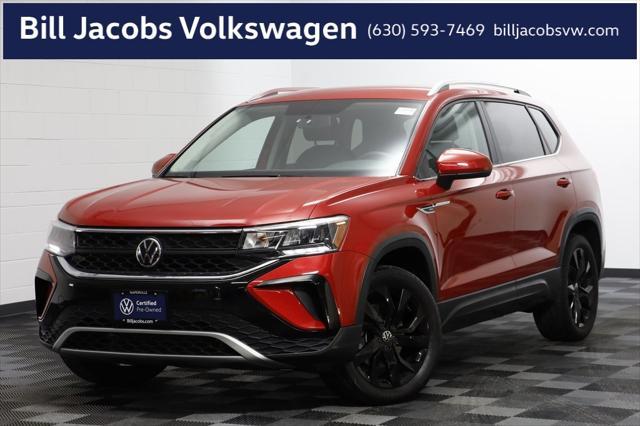 used 2022 Volkswagen Taos car, priced at $20,901