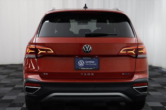 used 2022 Volkswagen Taos car, priced at $19,681