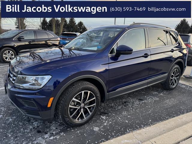 used 2021 Volkswagen Tiguan car, priced at $18,677