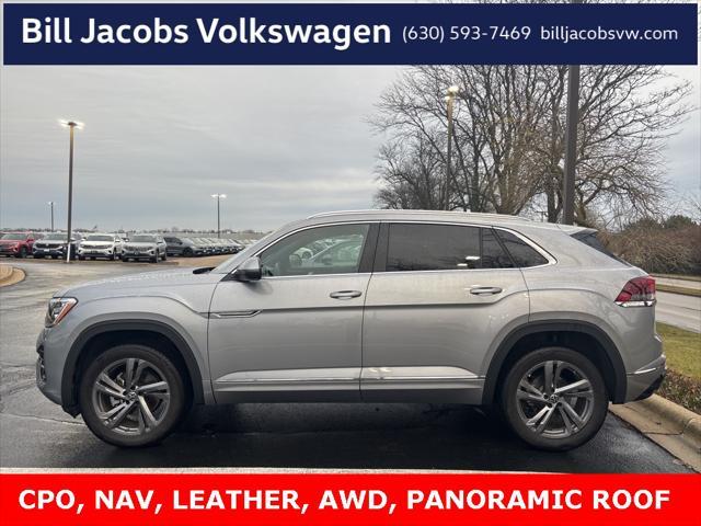 used 2024 Volkswagen Atlas Cross Sport car, priced at $42,277