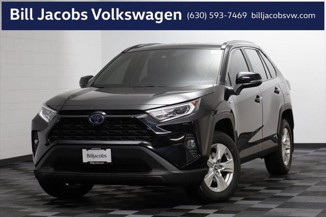 used 2021 Toyota RAV4 Hybrid car, priced at $28,176