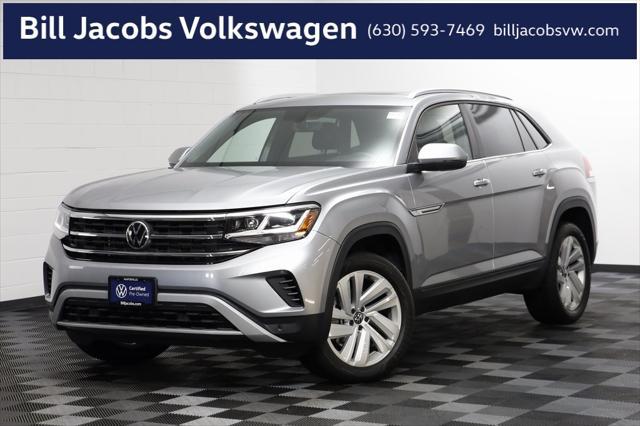 used 2022 Volkswagen Atlas Cross Sport car, priced at $29,707