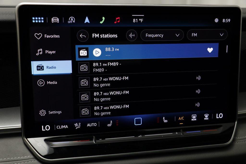 new 2025 Volkswagen Tiguan car, priced at $33,760