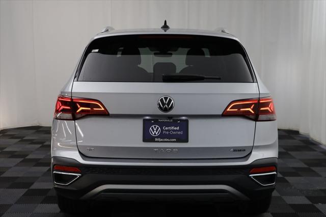 used 2023 Volkswagen Taos car, priced at $22,654