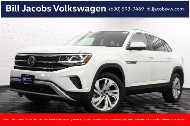 used 2021 Volkswagen Atlas Cross Sport car, priced at $30,177