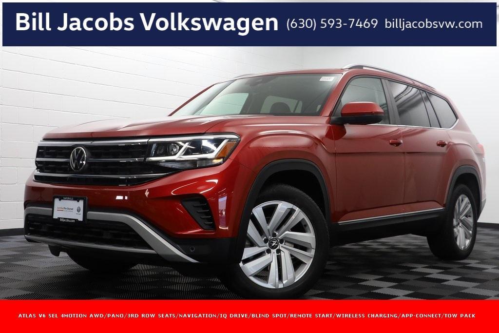 used 2021 Volkswagen Atlas car, priced at $29,977