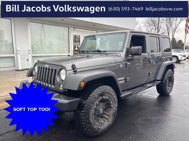 used 2014 Jeep Wrangler Unlimited car, priced at $17,331