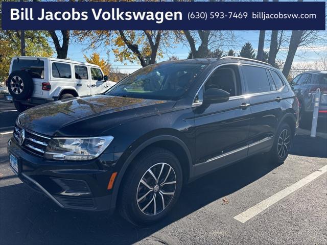 used 2021 Volkswagen Tiguan car, priced at $20,477