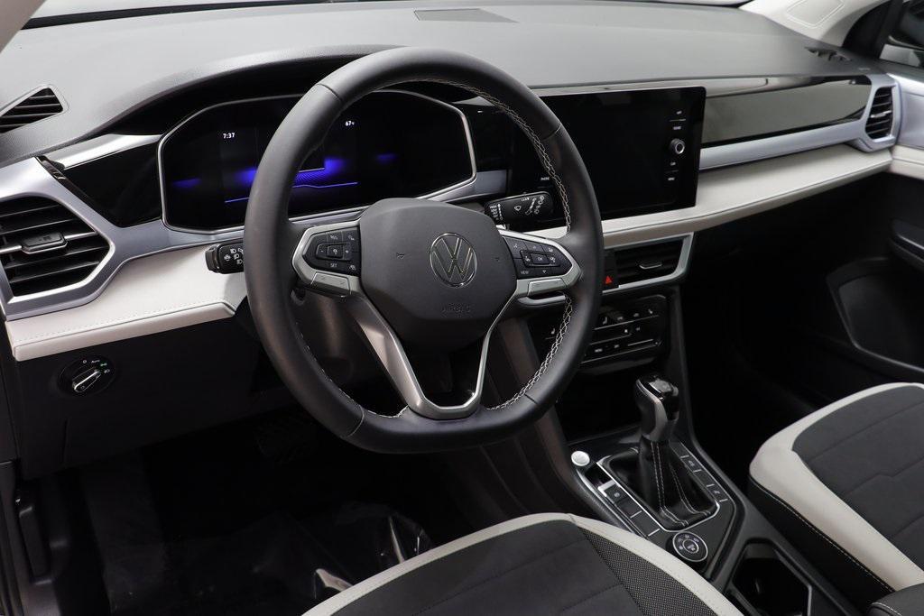 used 2025 Volkswagen Taos car, priced at $25,262