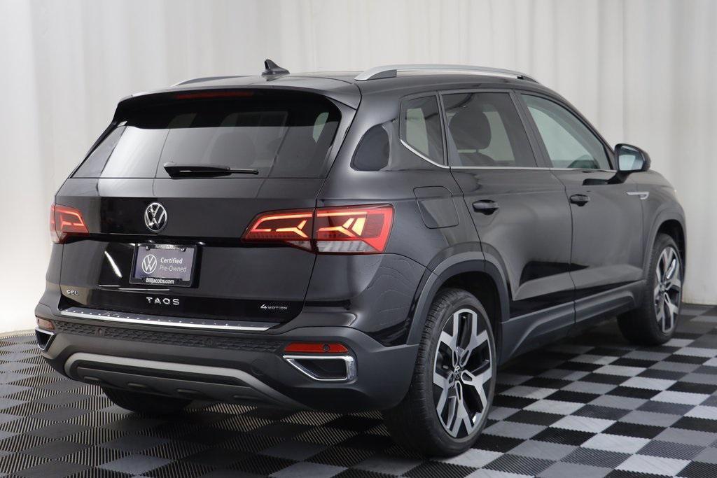 used 2022 Volkswagen Taos car, priced at $23,341