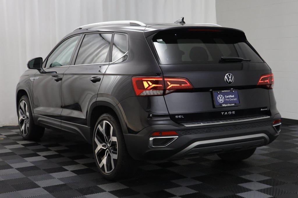 used 2022 Volkswagen Taos car, priced at $23,341