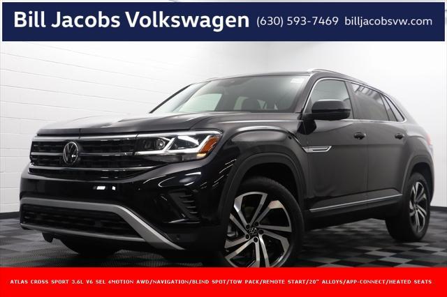 used 2023 Volkswagen Atlas Cross Sport car, priced at $36,187