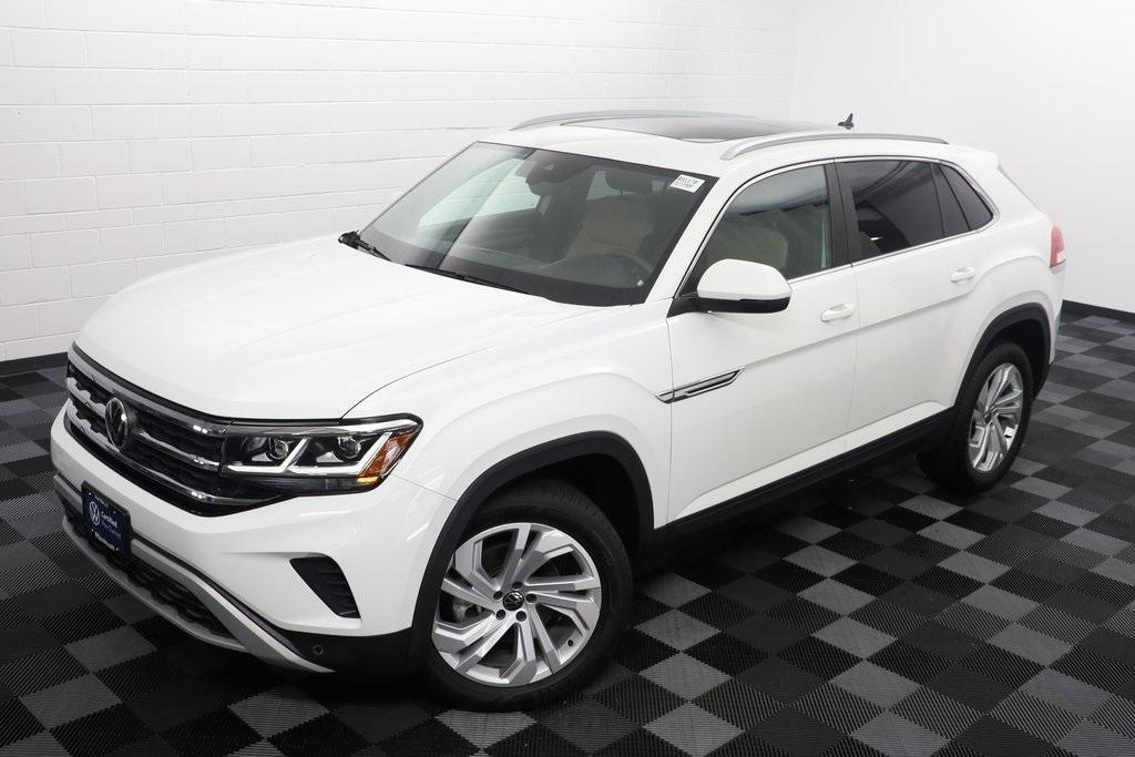 used 2021 Volkswagen Atlas Cross Sport car, priced at $31,877