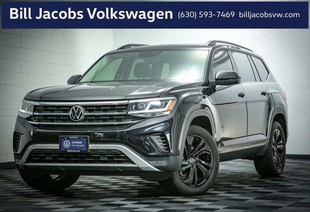 used 2021 Volkswagen Atlas car, priced at $27,119