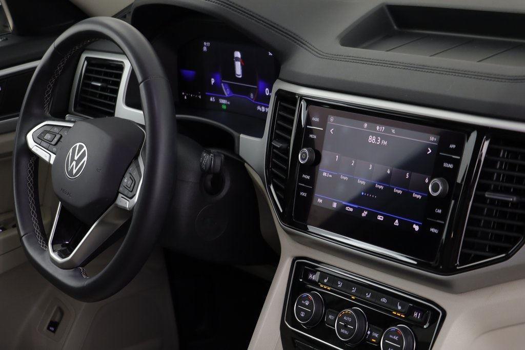 used 2022 Volkswagen Atlas car, priced at $25,496