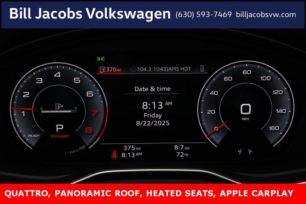 used 2025 Audi A5 Sportback car, priced at $38,859