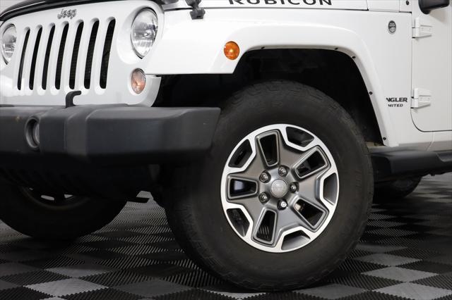 used 2015 Jeep Wrangler Unlimited car, priced at $20,505