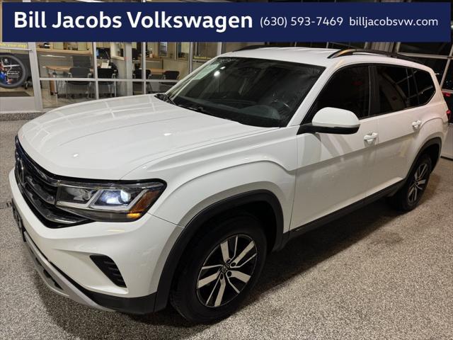 used 2021 Volkswagen Atlas car, priced at $22,433