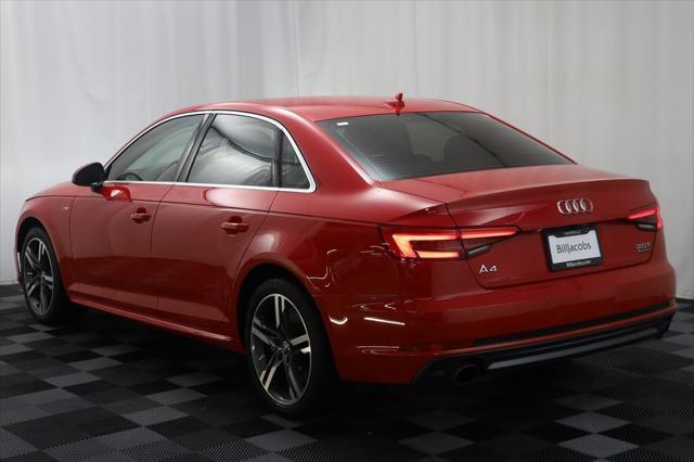 used 2017 Audi A4 car, priced at $19,277