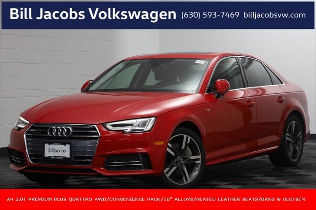 used 2017 Audi A4 car, priced at $19,277