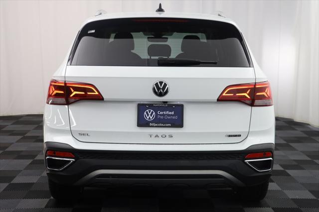 used 2022 Volkswagen Taos car, priced at $25,677