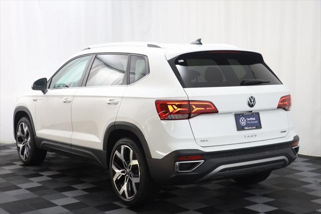 used 2022 Volkswagen Taos car, priced at $25,677